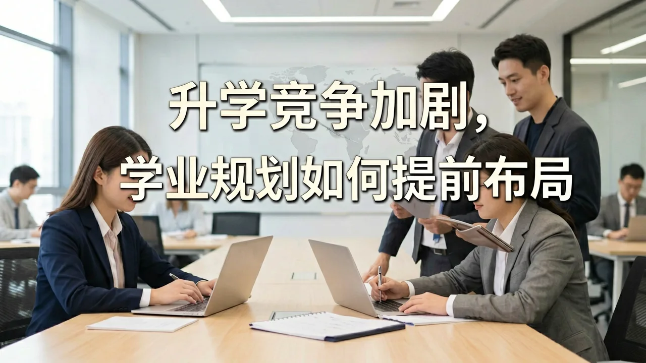 升学竞争加剧,学业规划如何提前布局